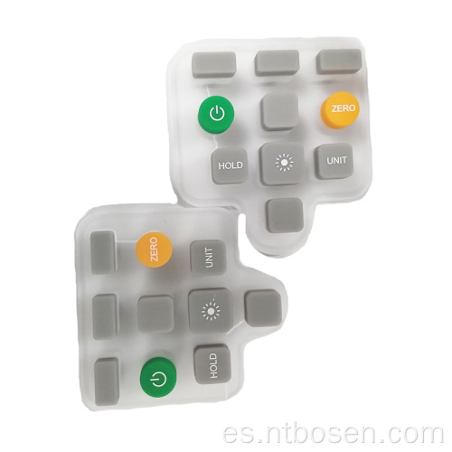 Tipos de botón personalizado Silicone Rubber Pos Machine Keypad